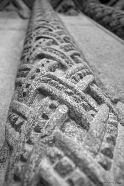 Carved stone
