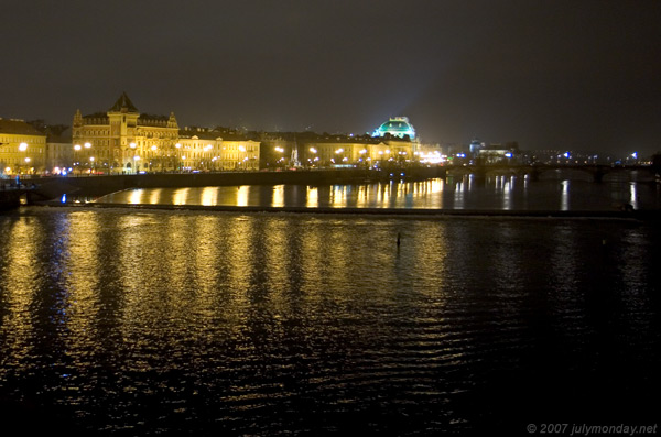 View from Karluv Most, December 30, 2007