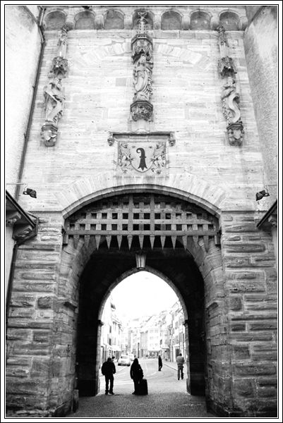 Spalentor, Basel, Feb. 2005