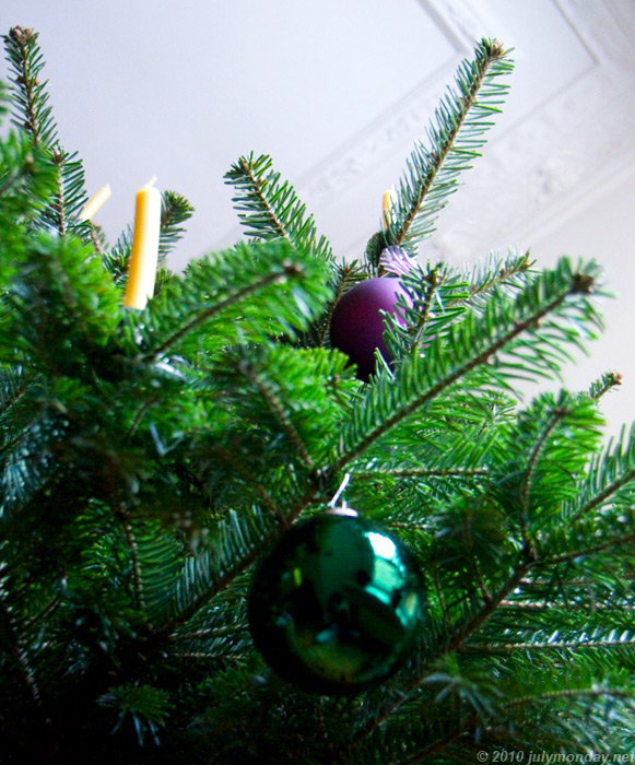 Green and purple