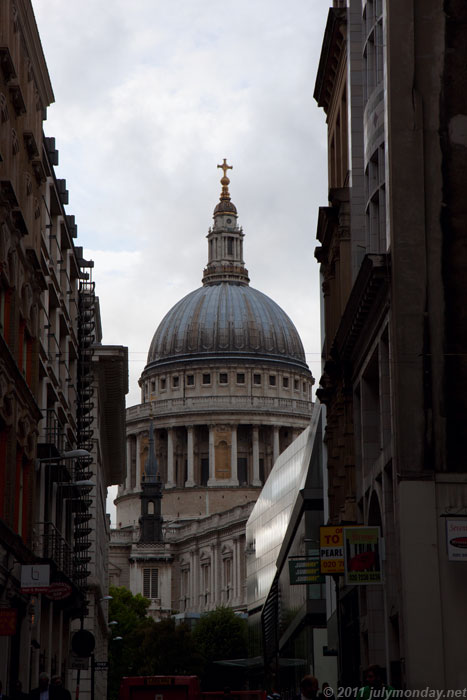 St. Paul's at sunset