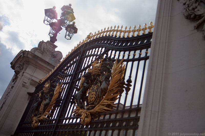 Lanterns at Buckingham Palace