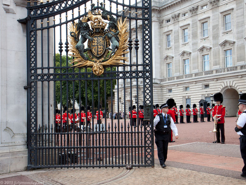 Changing the Guard, leaving