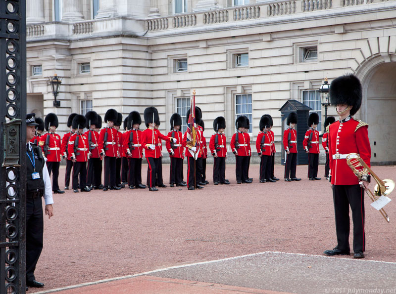 Changing the Guard, leaving
