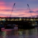 Cranes over Blackfriars Bridge